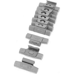Unique Bargains 1.7' Length Car Tire Wheel Balance Weights 30g 10 Pcs