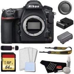 Nikon D850 DSLR Camera Body Only Silver Bundle