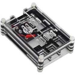 9 Layers Acrylic Box Shell Case with Cooling Fan for Raspberry pi 3