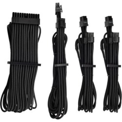 Corsair CP-8920215 Premium Individually Sleeved PSU Cables Starter Kit Type 4 Gen 4 - Black