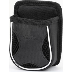 Van Cars Truck Nylon Lining Faux Leather Black Mobile Phone MP3 Holder Stand
