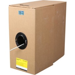 StarTech.com WIRC6CMPGRY Cat6 - 1000ft Roll of Gray Plenum CMP Cat 6 Solid UTP Bulk Cable
