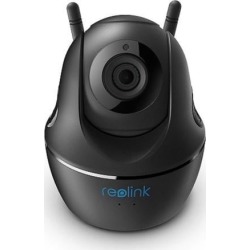 Reolink 4MP Baby Monitor Indoor Security Camera Wireless Wired with LAN Port Support Pan/Tilt, 2.4G/5G Wifi, 2-way Audio, Local Storage C1 Pro(Black)