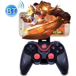 C8 Bluetooth Mobile Gaming Console Gaming Controller Grip Game Pad For Android / iOS / PC / PS3