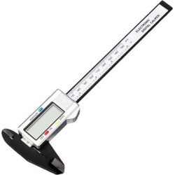 LCD 6' 150mm Digital Caliper Accurate Vernier Caliper Micrometer Measurement Carbon Fiber Composite Precise Mesure Precision