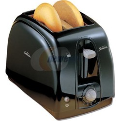 Sunbeam Product Inc. 3910-100 Black 2 Slice Wide Slot Toaster