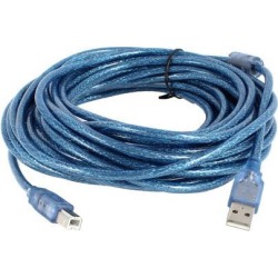 High Speed Scanner USB 2.0 Type A Male to B Male M/M Cable 10 Meters 33Ft