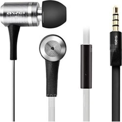 Awei S120i Gray In Ear Super Bass Noise Isolating Earphones Headphone Headset For Cellphone
