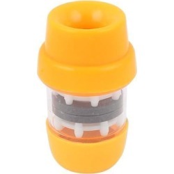 Household Kitchen Water Tap Faucet Plastic Magnetized Filter Purifier Yellow