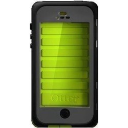 OtterBox Armor Series Waterproof Case for iPhone 5 - Retail Packaging - Neon (Discontinued by Manufacturer)