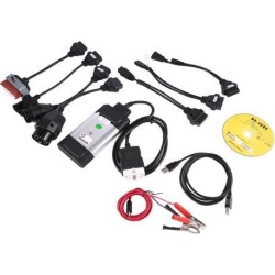 Professional Car Bluetooth TCS CDP Pro Plus OBD2 Diagnostic Tool + 8PCS Cables