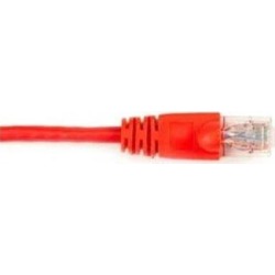 Black Box CAT6 Value Line Patch Cable, Stranded, Red, 1-ft. (0.3-m)