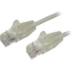 StarTech N6PAT10GRS Cat6 Ethernet Cable - 10 ft - Gray - Slim - Snagless RJ45 Cable - Network Cable - Ethernet Cord - Cat 6 Cable - 10ft