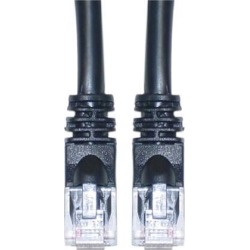 Offex Cat6 Black Ethernet Patch Cable, Snagless/Molded Boot, 20 foot