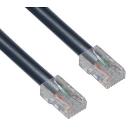 Offex Cat6 Ethernet Patch Cable Bootless 7 foot - Black