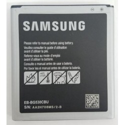 Samsung Galaxy J3 J5 2016 Grand Prime OEM Cell Phone Battery EB-BG530CBU 2600mAh, 3.8V Li-ion