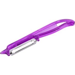 Kitchen Plastic Handle Fruit Vegetable Peeler Peeling Tool Cutter Purple