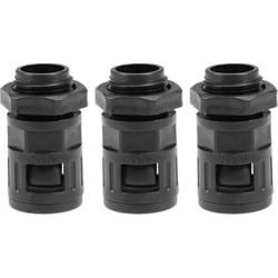 Cable Gland Corrugated Tube Connector AD13 Pipe Joint Clamps M16 Screw 3Pcs