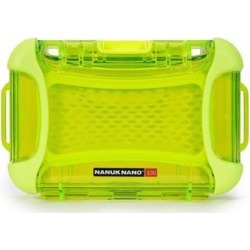 Nanuk 330-0002 Nano Series Waterproof Large Hard Case for Phones, Cameras and Electronics (Lime)