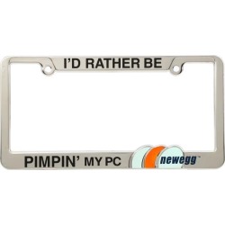 Newegg License Plate Cover