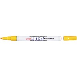 Sanford 63705 uni-Paint Marker, Fine Point, Yellow