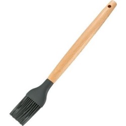 Basting Brush Kitchen Utensil Silicone Cooking Utensils Wood Handle Gadgets for Nonstick Cookware. Kitchen Accessories, Serving Utensils