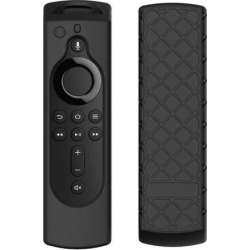 For Amazon Fire TV Stick 4K TV Stick Remote Silicone Case Protective Cover black