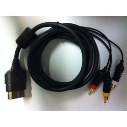 Recertified - NEW Official Microsoft Stereo RCA AV Audio Video Cable for the Original XBOX