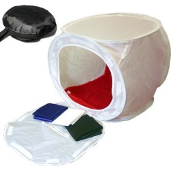 16' / 40cm Studio Photo Shooting Light Cube Tent Soft Box AND 4 Backdrops FREE