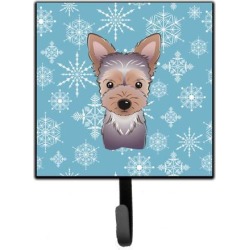 Carolines Treasures BB1666SH4 Snowflake Yorkie Puppy Leash & Key Holder