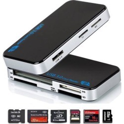 Super Speed USB 3.0 all in 1 Compact Flash Multi Memory Card Reader Adapter CF Micro SD TF XD MS