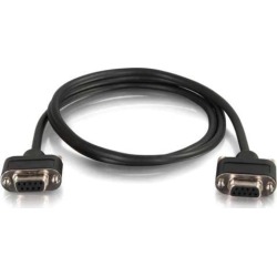 Cables to Go 52154 15m CMG-Rated DB9 Low Profile Cable F-F