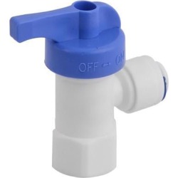 Kitchen Plastic Water Filter Purifier Purifying Tank Ball Valve Connector