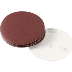 2-inch Hook and Loop Sanding Discs, 600-Grits Grinding Abrasive Aluminum Oxide Flocking Sandpaper for Random Orbital Sander 10pcs