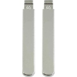 Uncut Insert Emergency Remote Key Blank Blade Replacement for Subaru 2pcs