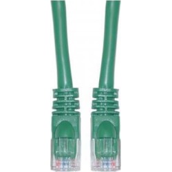 Cable Wholesale Cat 5E Green Ethernet Patch Cable, Snagless / Molded Boot, 10 Foot
