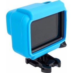 For Gopro Hero 5 Accessories Soft Silicone Camera Case Cover for Gopro Hero 5 Side Frame Housing Case
