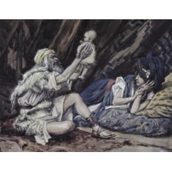 Posterazzi SAL9997 Birth of Noah James Tissot 1836-1902 French Jewish Museum New York USA Poster Print - 18 x 24 in.