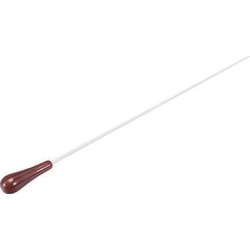 Music Conductor Baton Orchestra Baton 39cm/15.35inch Length Red Resin Handle Music Conducting Baton