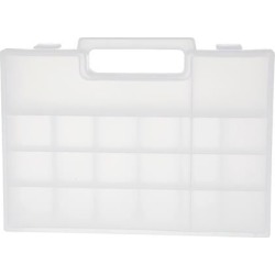 Double-layer Storage Box Jewelry Beads Fishing Lure Tackle Pills Organizer