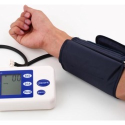 Digital Arm Blood Pressure Upper Automatic Monitor Heart Beat Meter LCD
