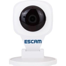 ESCAM QF506 HD 720P 1MP Support Onvif Wifi Alarm Built In Mic IR-CUT IP Camera White Color