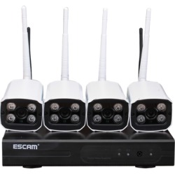 ESCAM WNK403 Wireless IP Network Camera Wifi NVR Kit Surveillance System P2P 720P HD Outdoor IR Night Vision Security IP Camera WIFI CCTV System