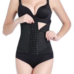 Womens Waist Trainer Training Cincher Underbust Corset Shaper Shapewear S