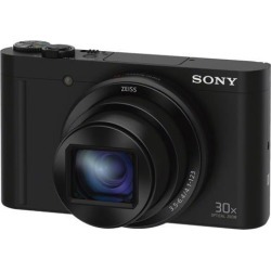 Sony Cyber-shot DSC-WX500 Digital Camera (Black)