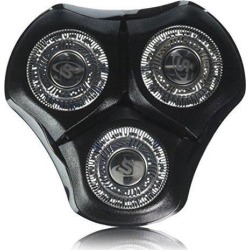 Remington SPRXR Head and Cutter Assembly Hyper Series Rotary Shavers, Black