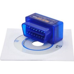 Mini ELM327 V2.1 OBD2 II Bluetooth Diagnostic Car Auto Interface Scanner CD