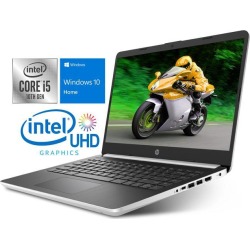 HP 14 Notebook, 14' HD Display, Intel Core i5-1035G4 Upto 3.70GHz, 8GB RAM, 1TB SSD, HDMI, Card Reader, Wi-Fi, Bluetooth, Windows 10 Home