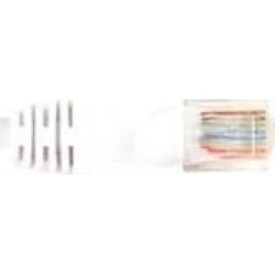 Black Box CAT5e Value Line Patch Cable, Stranded, White, 7-ft. (2.1-m)