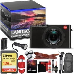 Leica D-LUX (Typ 109) Digital Camera (Black) - Master Landscape Photographer Kit - Memory Card - Accessories